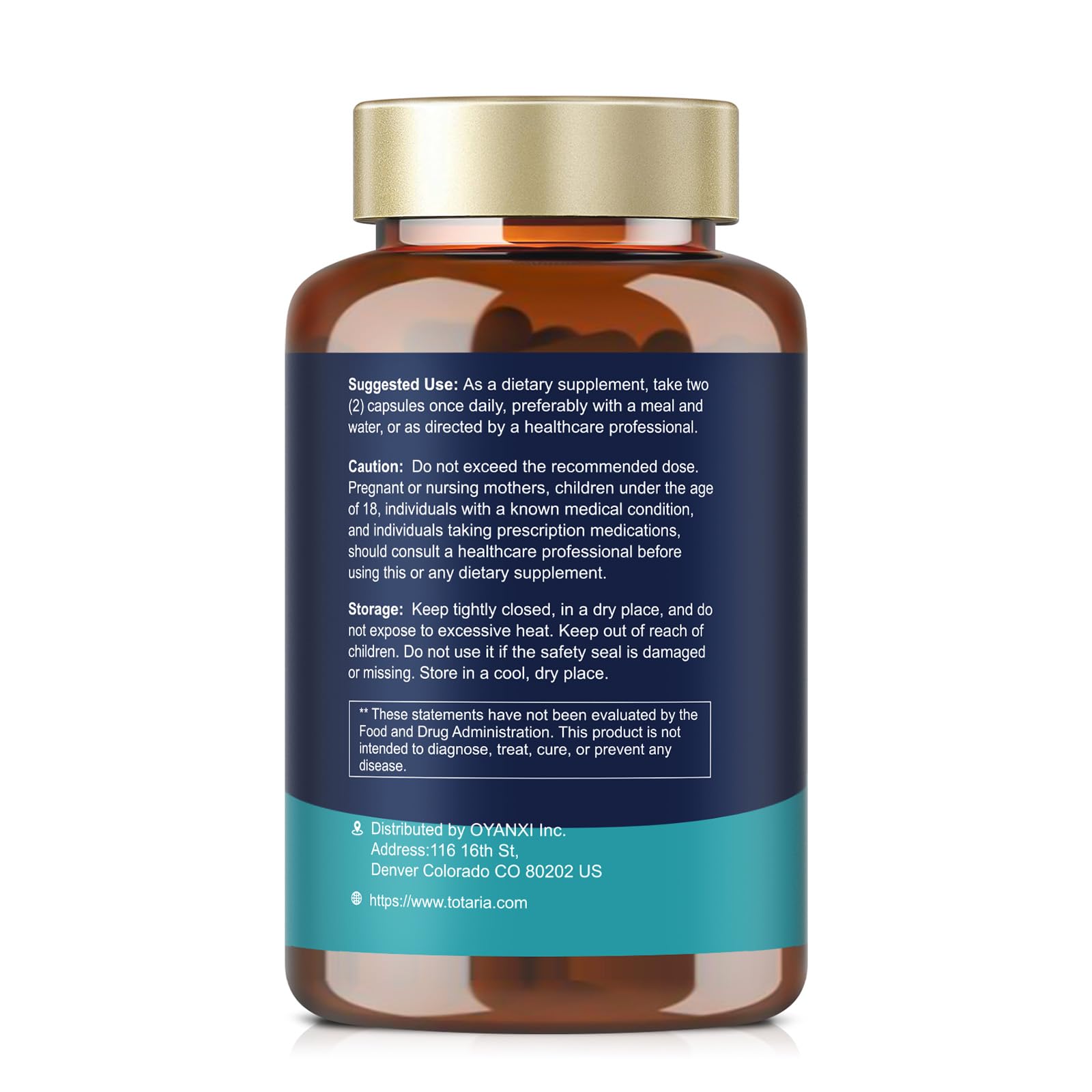 Totaria TUDCA Bile Salts 1200mg (Tauroursodeoxycholic Acid), 120 Capsules, Ultra Strength Pure TUDCA Liver Supplements, Liver and Gallbladder Cleanse & Repair, Vegan