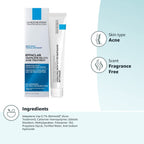 La Roche-Posay Effaclar Adapalene Gel 0.1% Acne Treatment, 1.6oz | Retinoid cream acne medication gel for blackheads and whiteheads. Oil free formula helps clear blemishes and clogged pores.