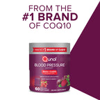 Qunol 3-in-1 Beet Roots Chews with CoQ10, Blood Pressure Support, 60ct | Supports Healthy Blood Circulation & Heart Healthy Energy, From the #1 Brand of CoQ10, Vegetarian, No Synthetic Dyes