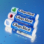 ChapStick Moisture + SPF 15 Lip Balm Sunscreen Variety 5-Pack, 0.15 Oz Ea | Variety 3-Pack (1 Original, 1 Cool Mint, and 1 Black Cherry) + 2 Original Moisture Lip Moisturizers with Sun Protection