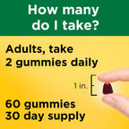 Nature Made Iron 18 mg per Serving Gummies with Vitamin C, 60 Gummies | Iron Supplement for Red Blood Cell Support, Vitamin C Helps with Iron Absorption, Raspberry Flavor, 30 Day Supply