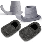Vive Walker Ski Glides and Covers (4 Pack) - Skid Caps, Senior Accessories