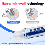 Pen Tips 32G x 4mm(5/32") Universal Fit, Sterile，Ultra-Thin Wall Technology. Comfortable and Precise，100 Count