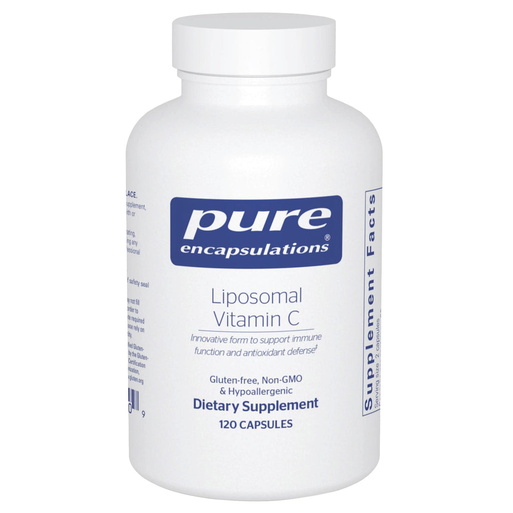 Pure Encapsulations Liposomal Vitamin C, 120 Capsules | Immune Support Supplement*, Antioxidant Nourishment, Daily Vitamin, Non-GMO and Gluten-Free