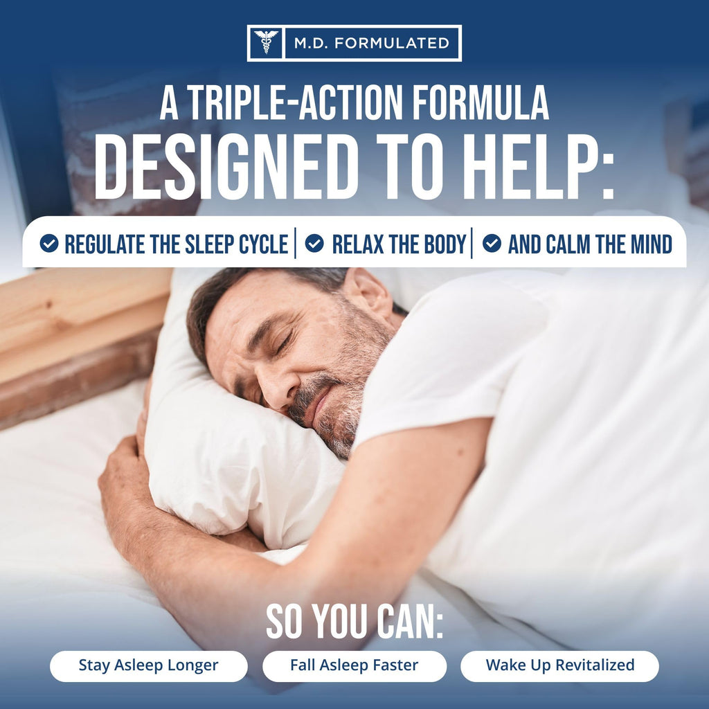 Relaxium Sleep Aid for Adults, 5mg Melatonin, Magnesium Glycinate, 30-Day | Professional Strength, Drug-Free and Non-Habit Forming Dietary Supplement