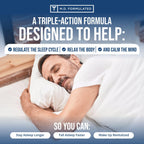 Relaxium Sleep Aid for Adults, 5mg Melatonin, Magnesium Glycinate, 30-Day | Professional Strength, Drug-Free and Non-Habit Forming Dietary Supplement