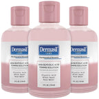 Dermasil Rose Water Toner for Face 3-Pack, 4 Oz Ea