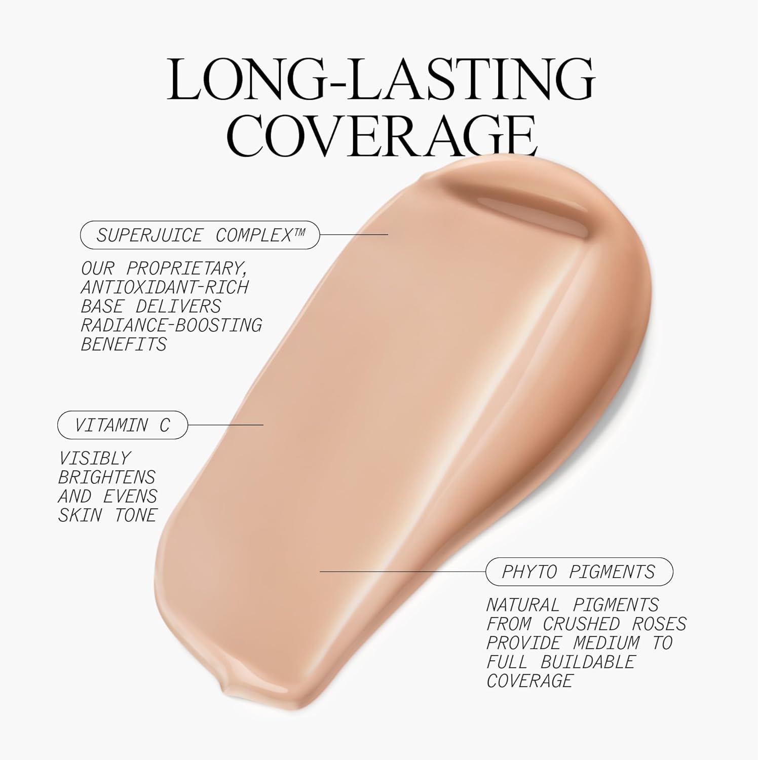 Buy now Juice Beauty Phyto-Pigments Flawless Serum Foundation - 08 Cream - 30 mL - Medium-to-Full, Long-Lasting Coverage - Reduces Look of Wrinkles + Pores - Vegan, Cruelty Free at indiglob india