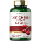 Carlyle Tart Cherry Capsules | 200 Pills | Max Potency | Non-GMO, Gluten Free | Tart Cherry Juice Extract