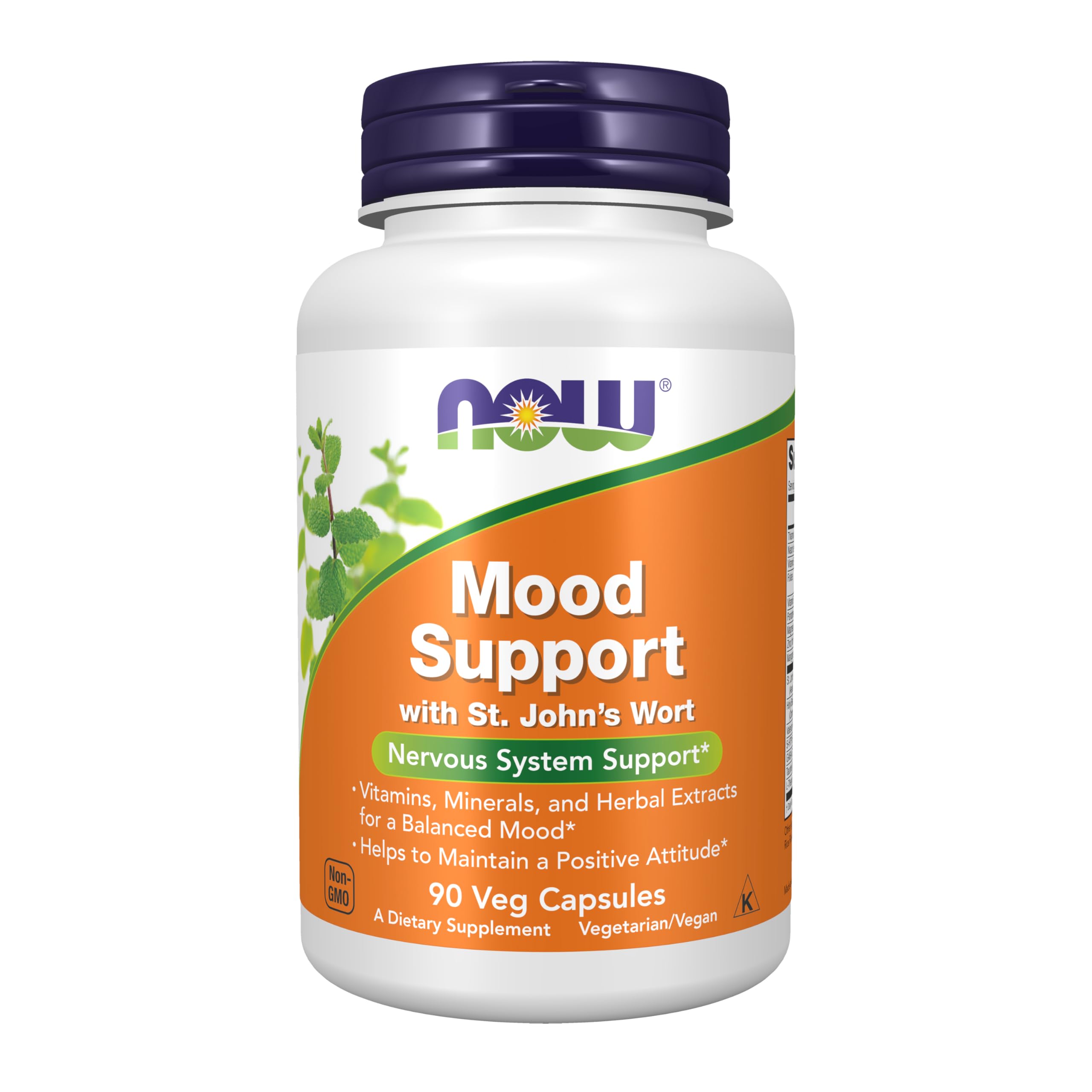 Buy now NOW Supplements, Mood Support with St. John's Wort, Nutrient and Herbal Extracts, 90 Veg Capsules at indiglob india