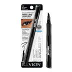 Revlon ColorStay Sharp Line Liquid Eyeliner, Blackest Black, 0.04 fl oz | Waterproof liquid eyeliner with felt tip for sharp, thin-to-thick lines. Smudge-proof, long-lasting.