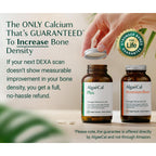 ALGAECAL Bone Builder Pack, Calcium + Strontium for Bone Density, 1 Month | Plant calcium (720mg) plus strontium, D3 (1600IU), K2 (100mg), magnesium (350mg) & 16 nutrients for bone density support.