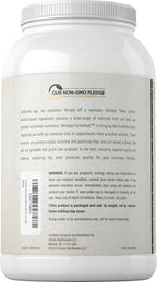 Carlyle Grass Fed Bone Broth Protein Powder | 35.2 oz (2.2lb) | 20g Protein | Pasture Raised, Grain Free Supplement | Non-GMO & Gluten Free | By Herbage Farmstead