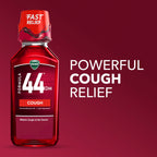 Buy now Vicks Formula 44 DM Cough Liquid, Over-The-Counter Medicine, Day or Night, Cough Syrup, Powerful Cough Relief, Lasts Up to 8 Hours, Cough Suppressant, Berry Flavor, 12 FL OZ at indiglob india