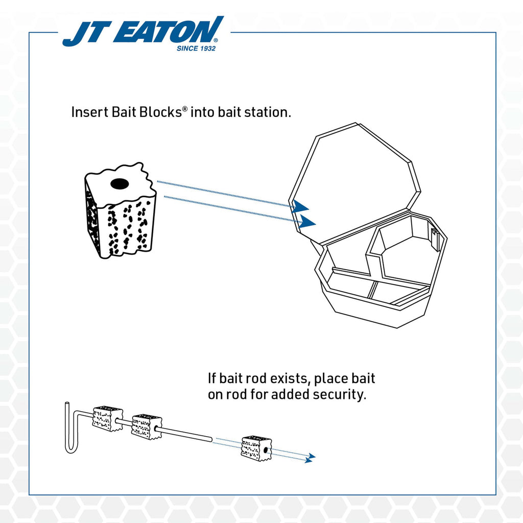 J.T. Eaton 704-PN Bait Block, Solid, 1 oz, Pail