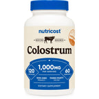Nutricost Colostrum 500mg, 120 Caps (2 Bottles)