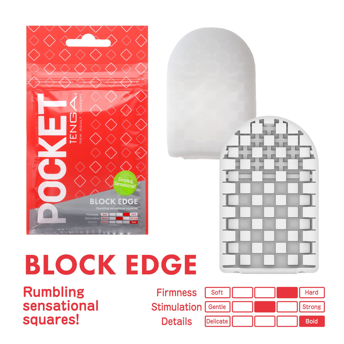 TENGA Pocket 6-Pack Adult Male Masturbator Sex Toys Sleeves Set | Discreet, Portable, Disposable | Variety of Unique Stroker for Men