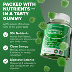 Buy now Rosabella Moringa Gummies â€“ Moringa Leaf Extract 1000mg Equivalent Per Serving â€“ Natural Energy & Balance â€“ Non-GMO, Gluten-Free Superfood Gummies for Women & Men â€“ 30 Count at indiglob india