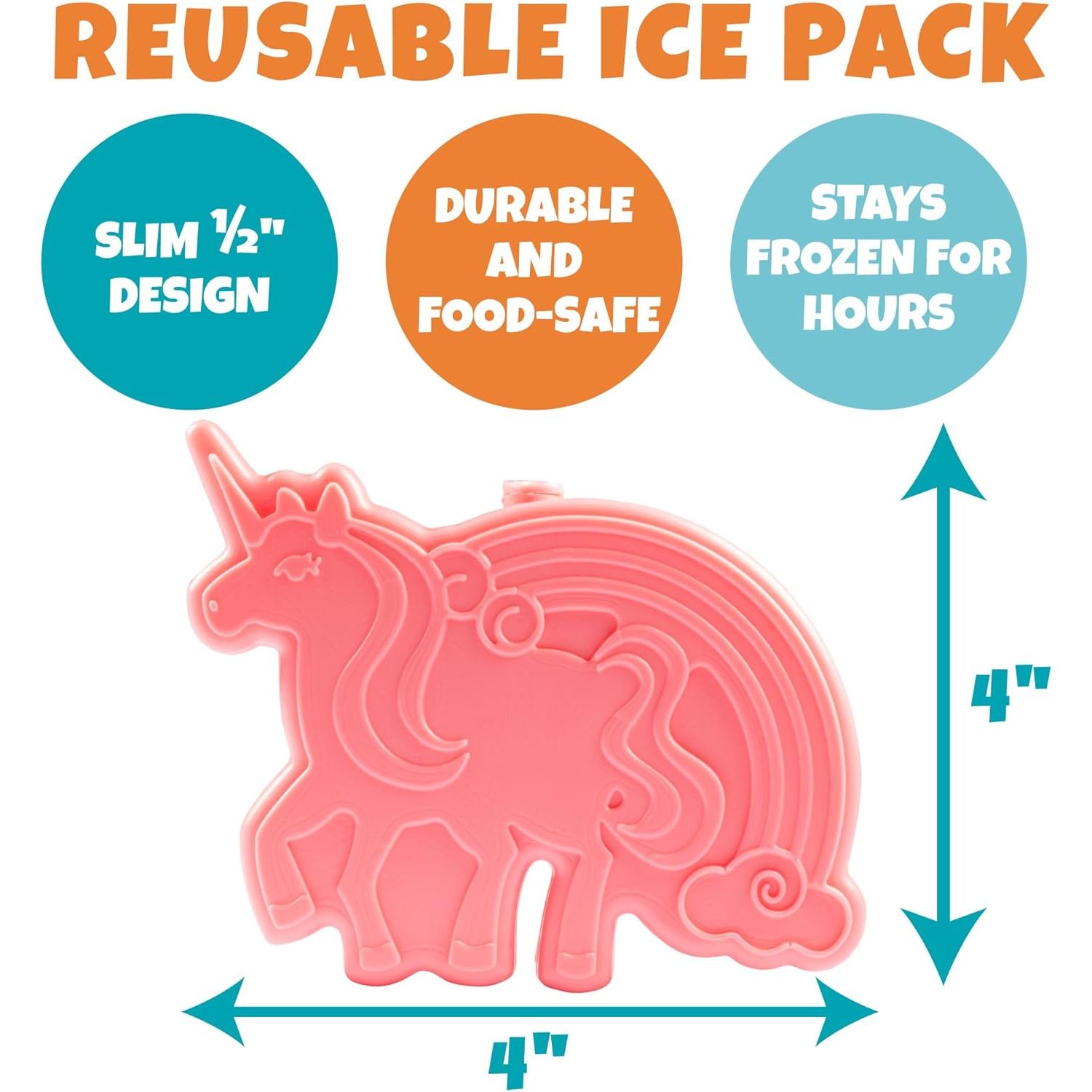 Buy now Bentology Kids Lunch Bag Set w Matching Reusable Food Jar & Hard Ice Pack- Unicorn- Insulated Tote, Stainless Steel thermos & Freezer Pack to Keeps Food Fresh for Hours- Back to School Lunch Box Kits at indiglob india