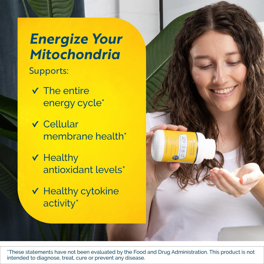 Researched Nutritionals ATP 360 Mitochondrial Supplement, 90 Capsules