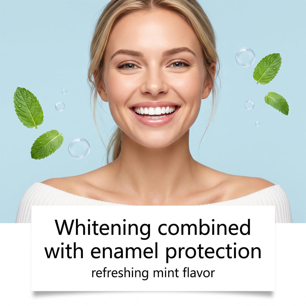 Niacinamide Whitening Toothpaste,Niacinamide Foam Whitening Toothpaste,Brightens & Whitens Teeth,Natural Gentle,Fresh Breath,Daily Oral Care,100g