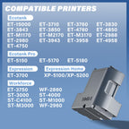 T04D1 Maintenance Box Compatible for ET-3850 ET-3760 ET-4750 ET-3750 ET-4760, T04D100 Ink Maintenance Box T04D1 for ET-15000 ET-4850 ET-2980 ET-5150 ET-3830 ET-3950, TO4D1/ T04D100/ 04D1/ EWMB2