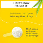 Zarbee's Kids Regularity Support Prebiotic Fiber Powder, 5.82 oz | For Kids & Toddlers Ages 1+ Years, Flavorless, Sugar Free, Gluten-Free, Daily Fiber Supplement