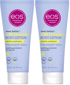 Buy now eos 24H Moisture Travel Body Lotion- Vanilla Cashmere, Travel Size Essential, Toiletries, Mini Body Lotion For Dry Skin, 2.5 fl oz at indiglob india