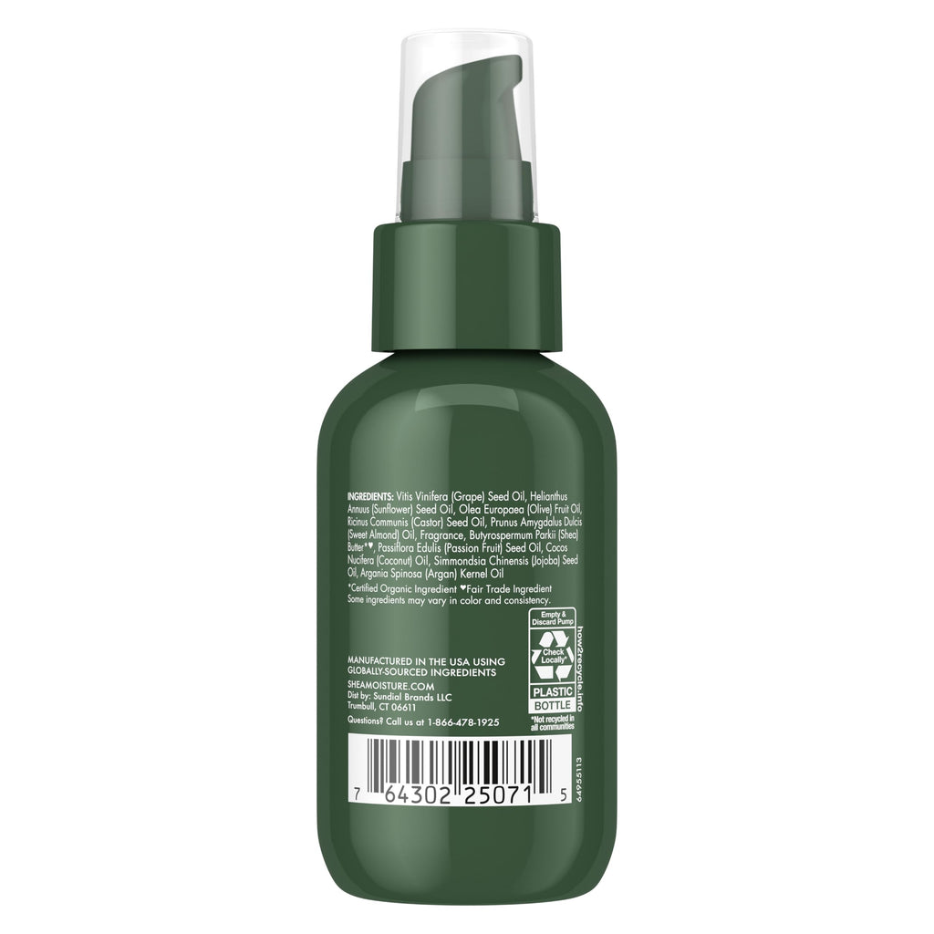 SheaMoisture Beard Conditioning Oil for a Full Beard Maracuja Oil and Shea Butter to Moisturize and Soften 3.2 oz | For full beards - moisturizes, softens and adds shine with Maracuja Oil and Shea Butter.