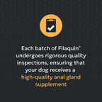 Nutramax Filaquin Anal Gland Supplement for Dogs, Soft Chews, 90ct