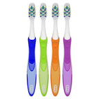Buy now Oral-B Toothbrush, Vibrating Plaque Remover Pulsar, Vibrating Battery Toothbrush, Soft, 4 Count at indiglob india