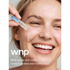 WNP Hyaluronic Acid Face Serum 3% Hydrating Ampoule for Dry Skin, 60 Ct | Sterile Single-Use| 24-Hour Hydration| Makeup-Friendly| Travel Ready| Fast-Absorbing| Moisture Care