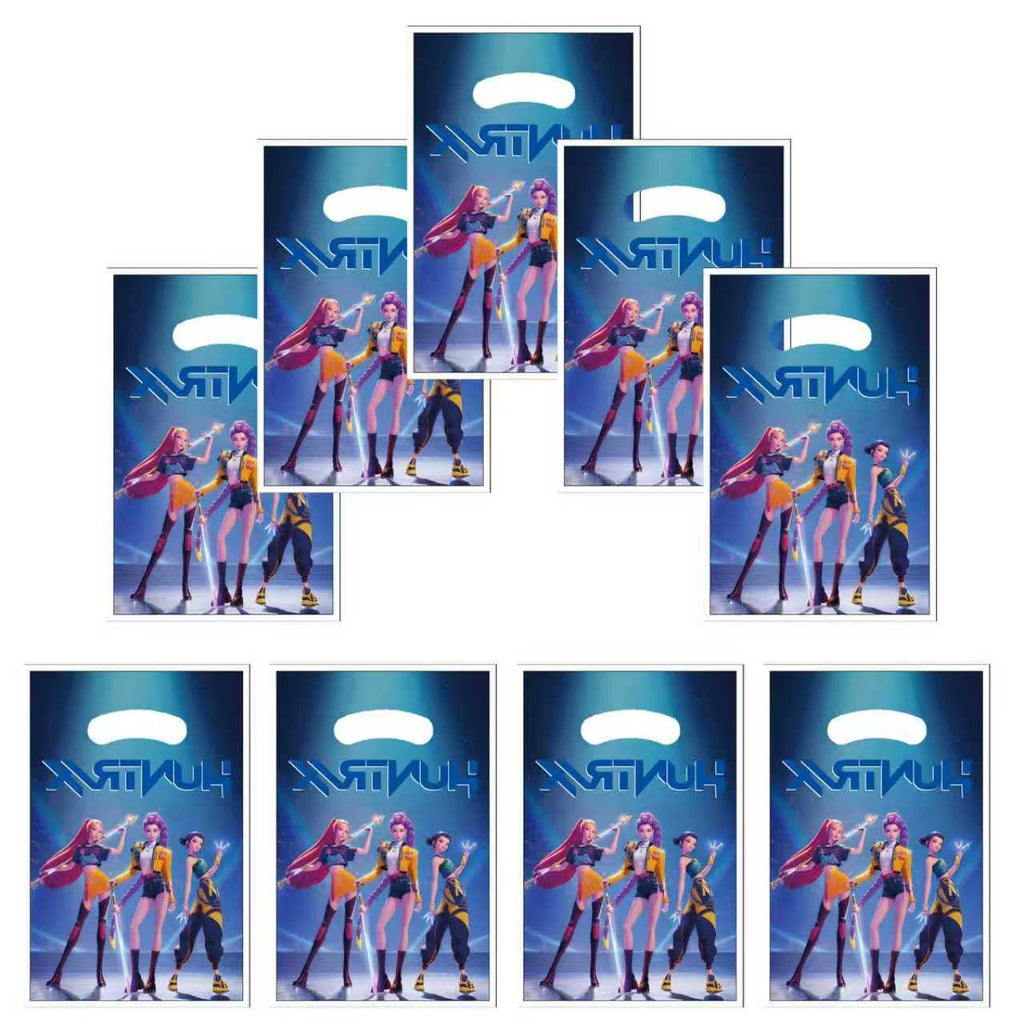 30PCS For K Pop Demon Hunters party gift bags, supplies, and decorations. Perfect for cartoon parties, ideal for kids, and great for family events, prizes, carnivals, and Christmas.