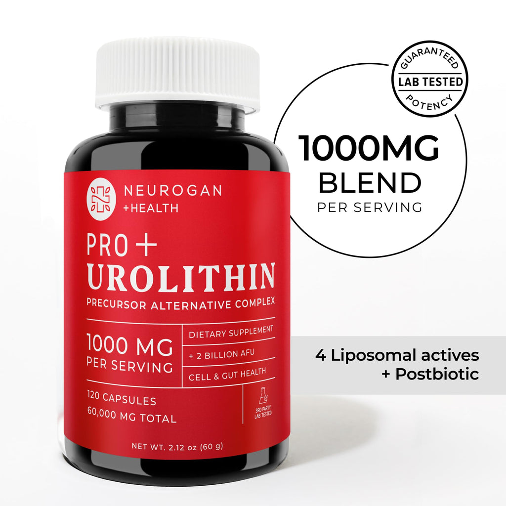 Neurogan Urolithin Precursor Pro+ Capsules 1000mg - Mitochondrial Support