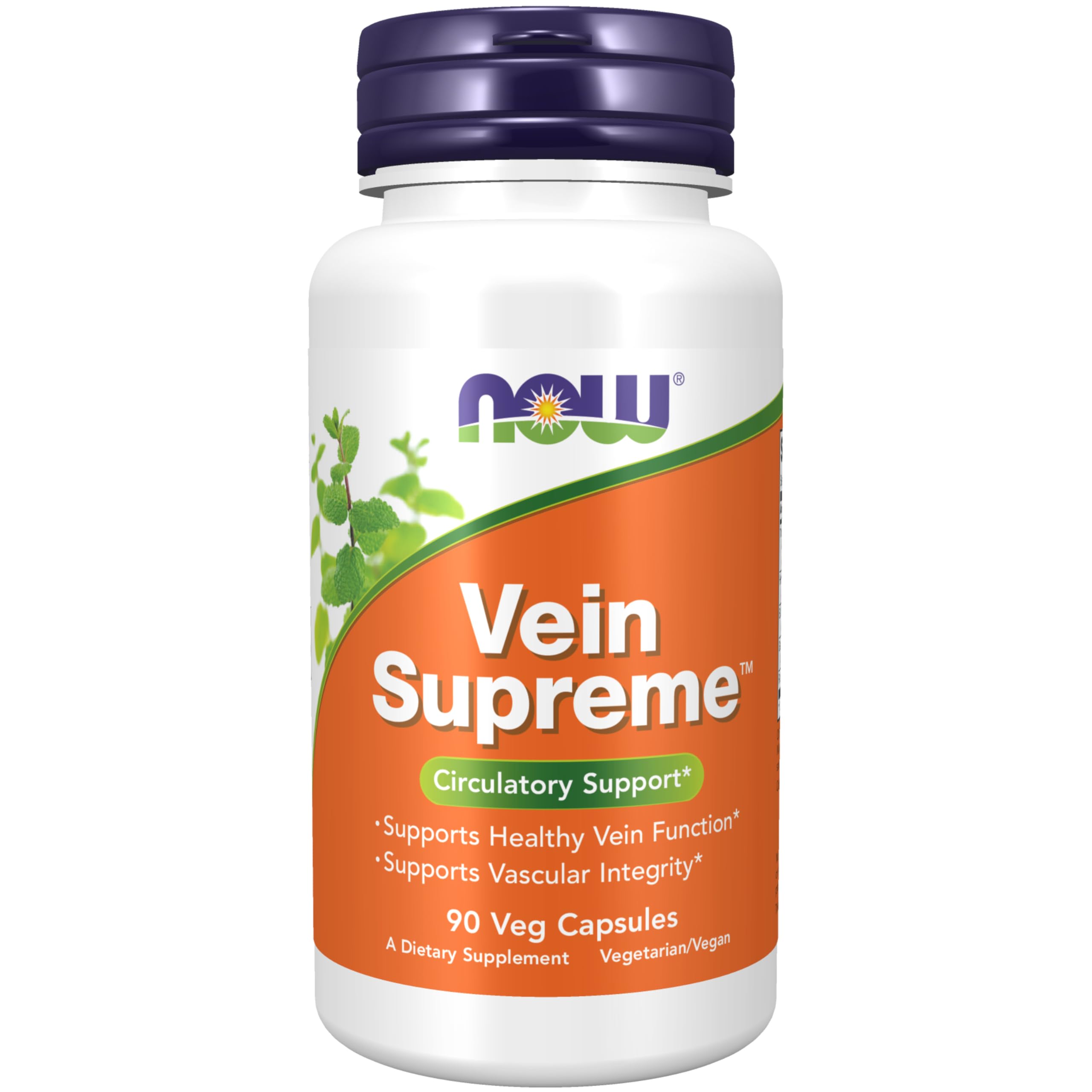 Buy now NOW Foods Supplements, Vein SupremeÆ’?â€º, Healthy Vein Function*, Circulatory Support*, 90 Veg Capsules at indiglob india