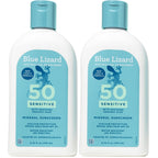 Buy now Blue Lizard Sensitive Mineral SPF 50 Sunscreen Lotion, 100% Mineral Sunscreen, UVA/UVB Protection, Infused with organic Aloe Vera, Soothes and Hydrates, 5 fl oz | with Zinc Oxide, 50+, Water Resistant, UVAUVB Protection, Sensitve at indiglob india