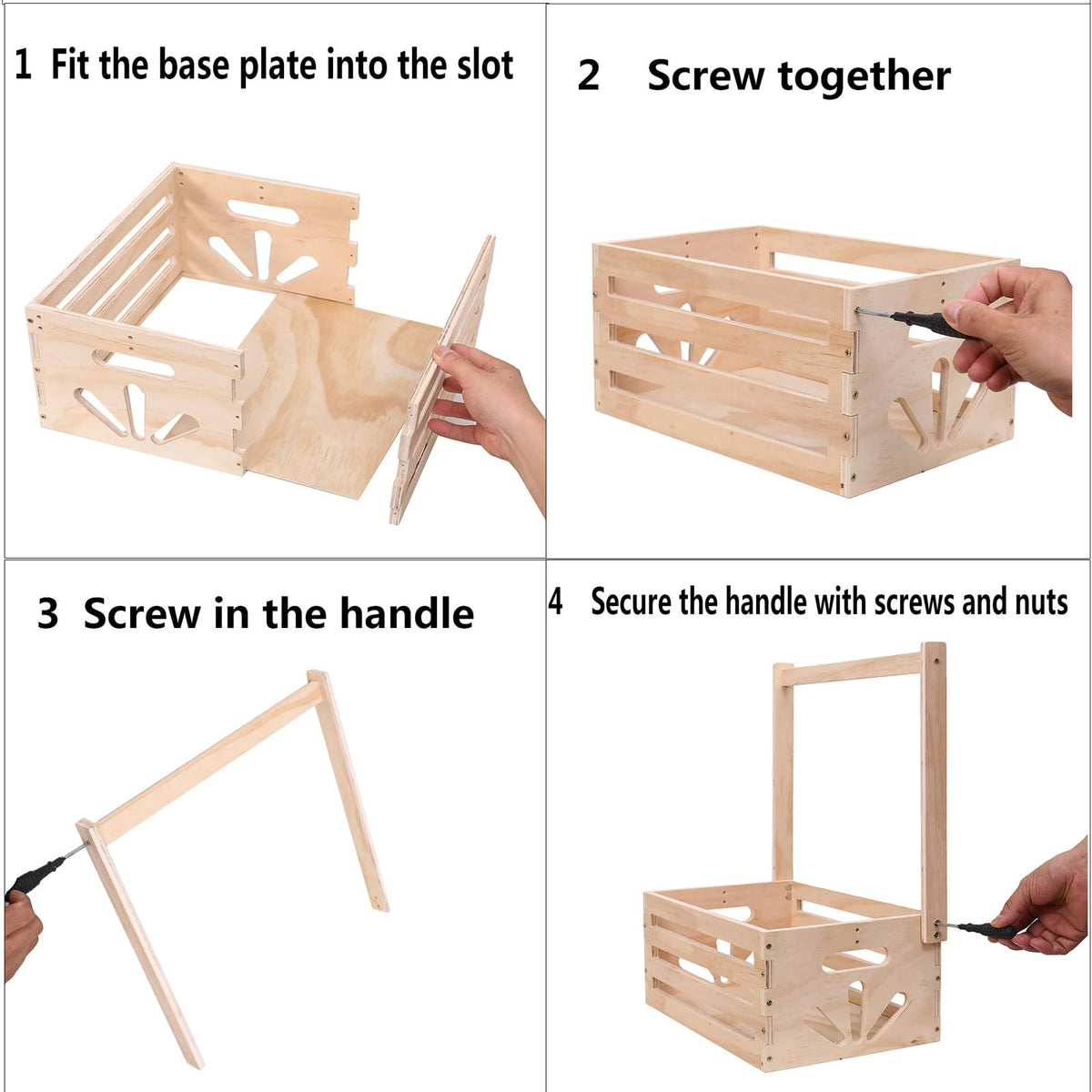 Wooden Baby Shower Crate Closet , Baby Storage nursery Crate Hamper with Handle, Gift Basket for Baby nursery Excluding hangers，Newborn Boy Girl Welcome Gift for New Mom Parents