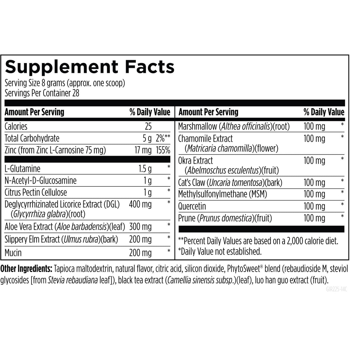 Designs for Health GI Revive Digestive Gut Health Powder, 28 Servings