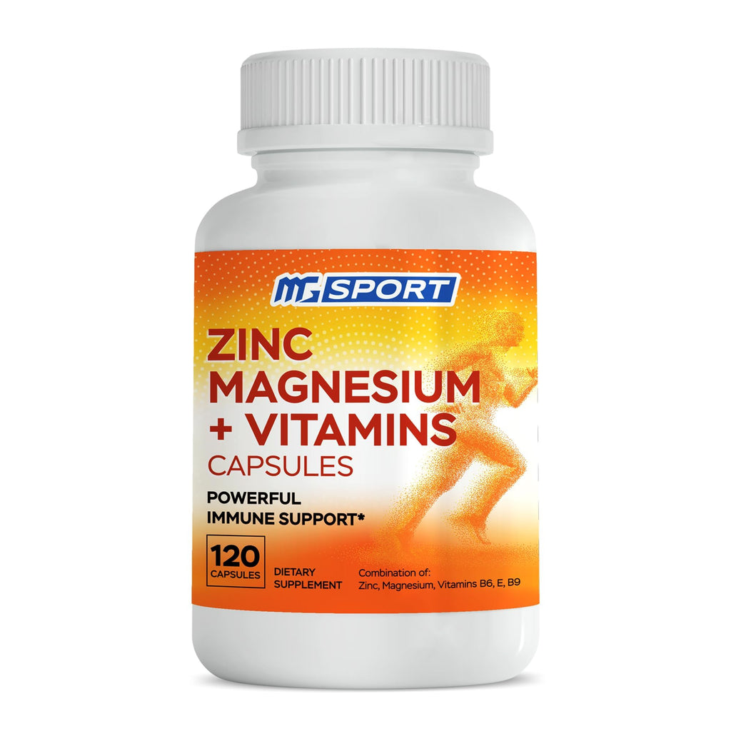 MgSport ZMA Supplement, 120 Capsules
