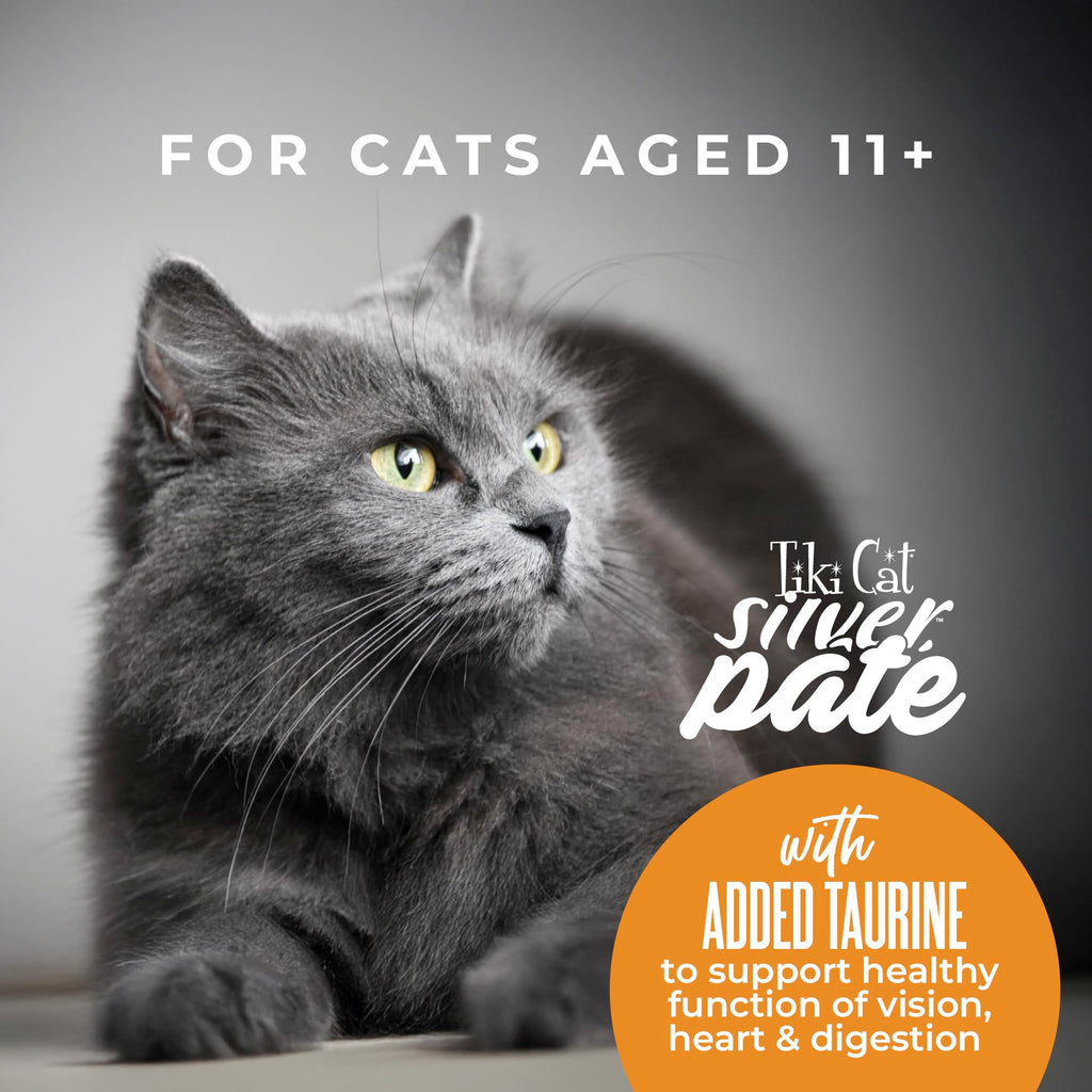Tiki Cat Silver Paté Wet Cat Food, Variety Pack, 2.4 oz. Can (12 Count)