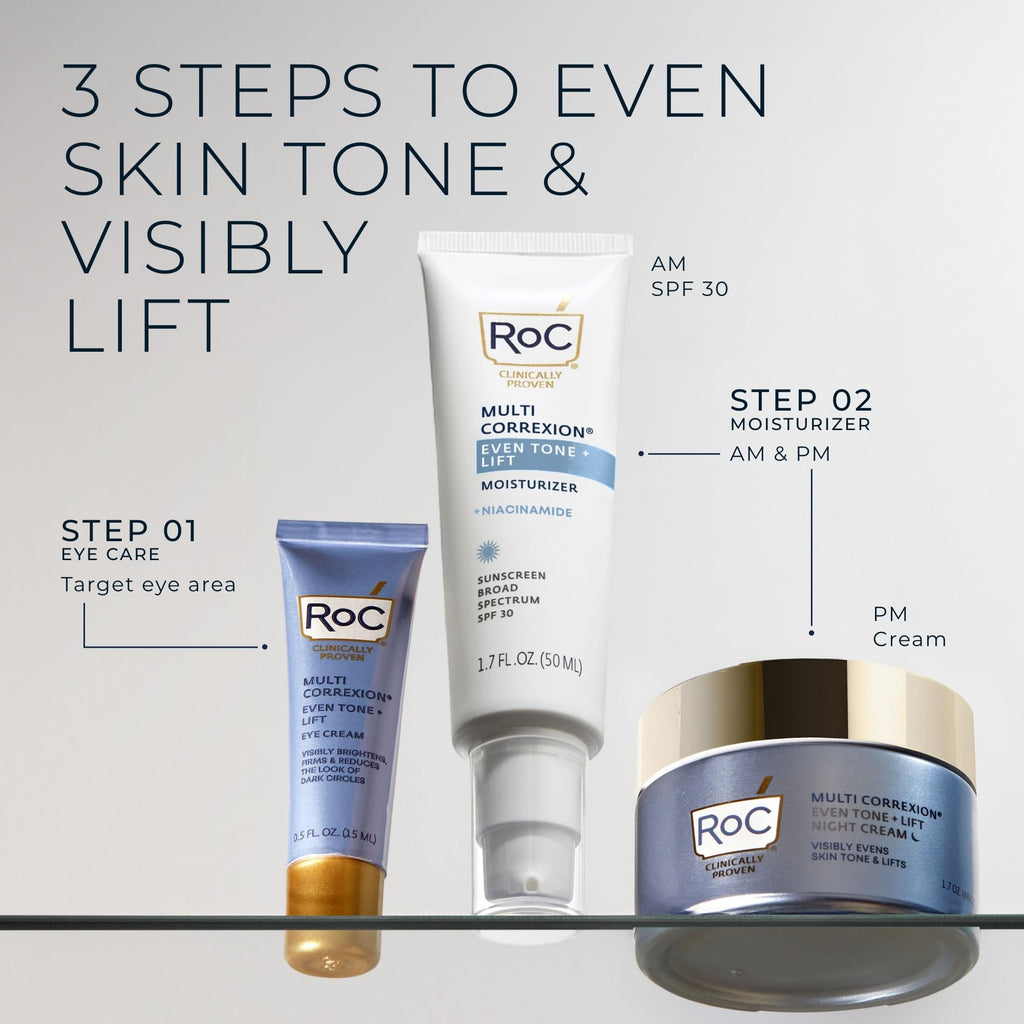Buy now RoC Multi Correxion 5 in 1 Restoring, Anti Aging Night Cream for Face with Hexinol, 1.7 Ounces (Packaging May Vary) at indiglob india