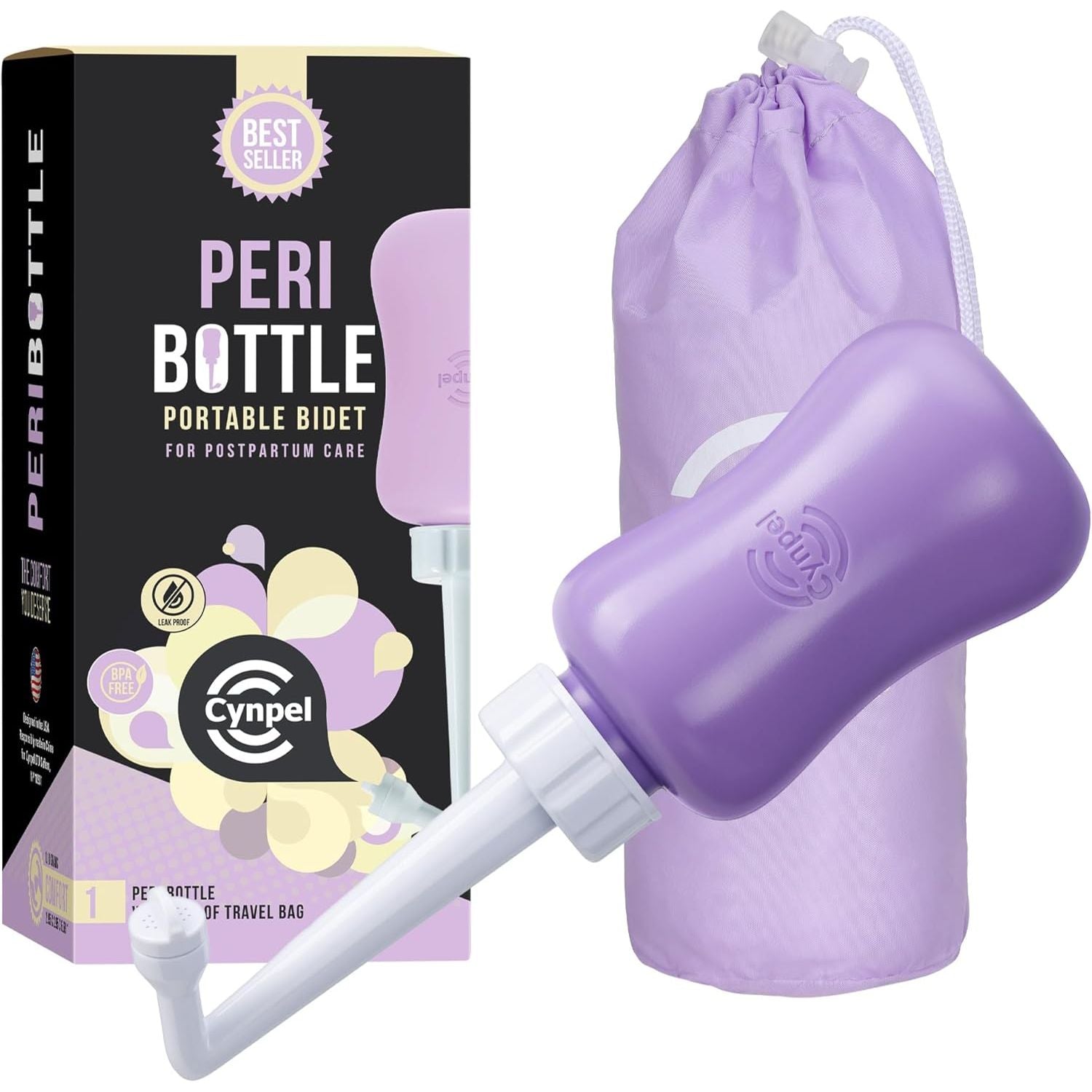 Buy now Peri Bottle - Postpartum and Perineal Care - FSA HSA Eligible - Portable Hand Held Travel Bidet Sprayer for Women or Men - Handheld Jet Spray Bottle for Toilet - Pack of 1 - Blue Purple at indiglob india