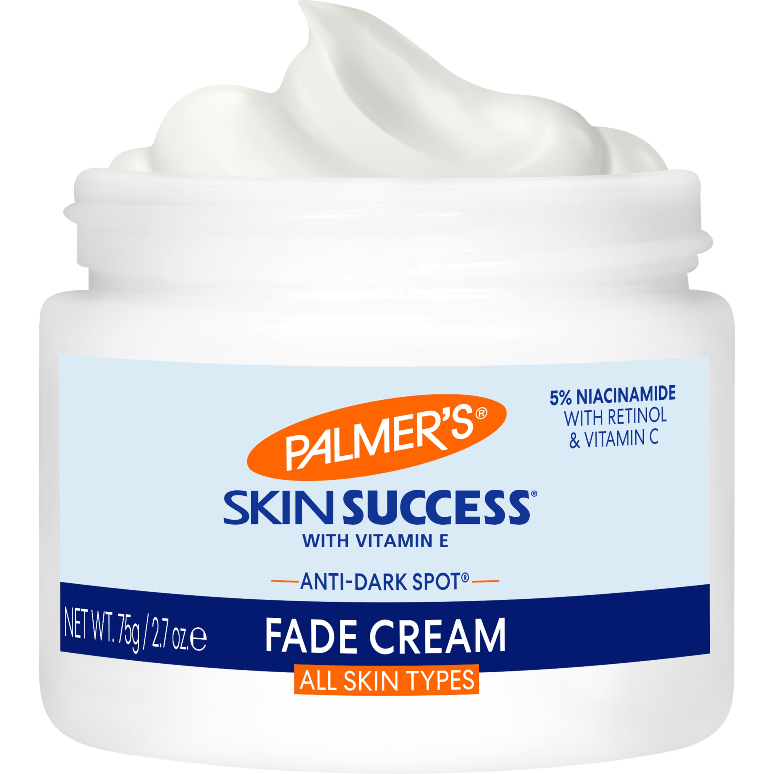 Palmer's Anti Dark Spot Face Cream with Vitamin E & Niacinamide (2.7 Oz) | Fade Cream Helps Reduce Dark Spots and Age Spots, Evens Skin Tone & Balances Complexion, Suitable for All Skin Types