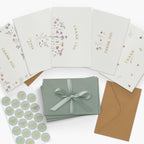 ZICOTO Beautiful Thank You Card Set With Envelopes and Stickers - Set of 20
