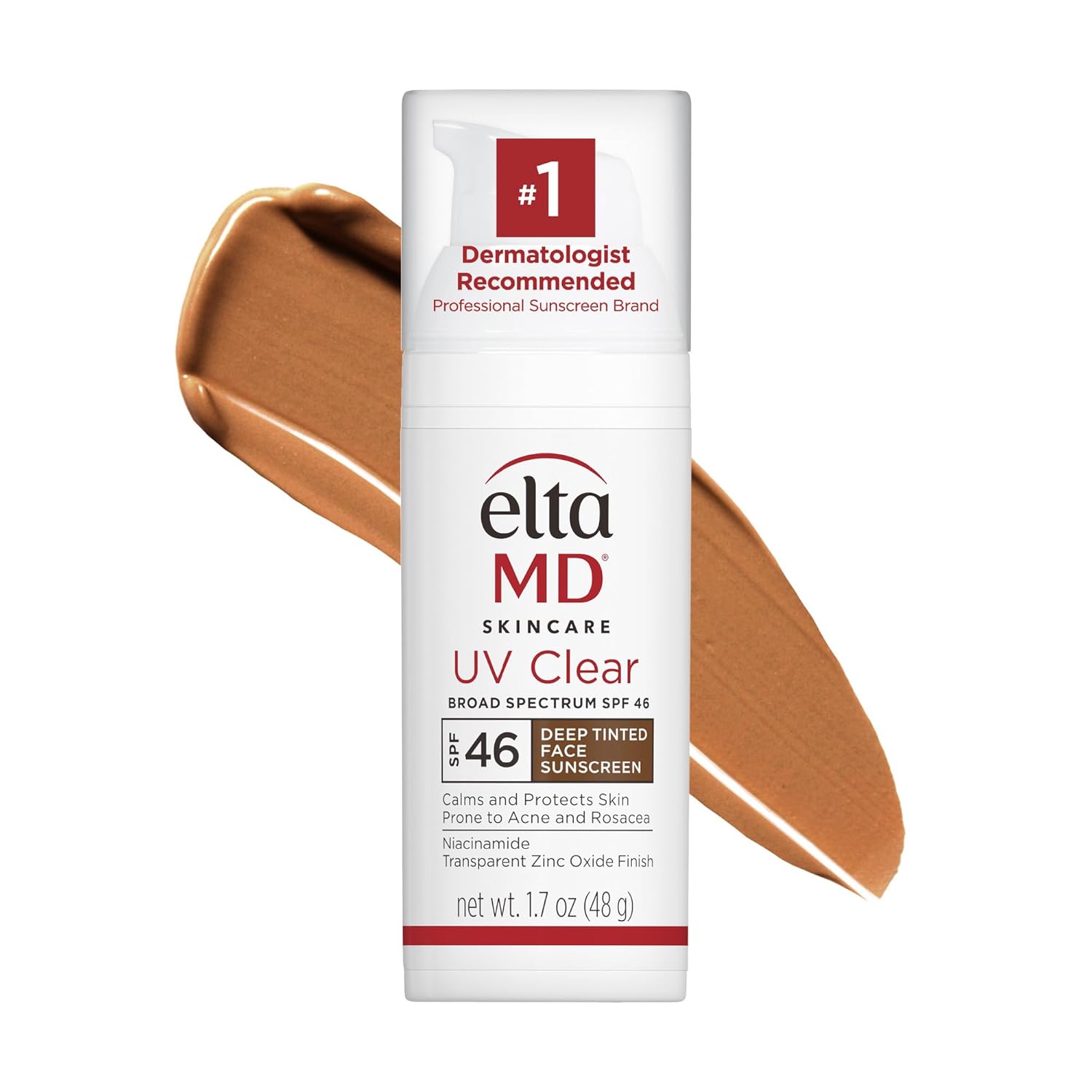 Buy now EltaMD UV Clear Tinted Face Sunscreen, SPF 46 Oil- Free with Zinc Oxide, Dermatologist Recommended 1.7 Fl Oz (Pack of 1) at indiglob india