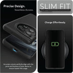 Buy now TUDIA MergeGrip Magsafe Compatible Phone Case for OnePlus 12 5G 2024 - Military Grade, Drop Tested, Dual Layer, Shockproof, Anti-Slip, Heavy Duty & Protector Cover Protective Phone Case - Matte Black at indiglob india