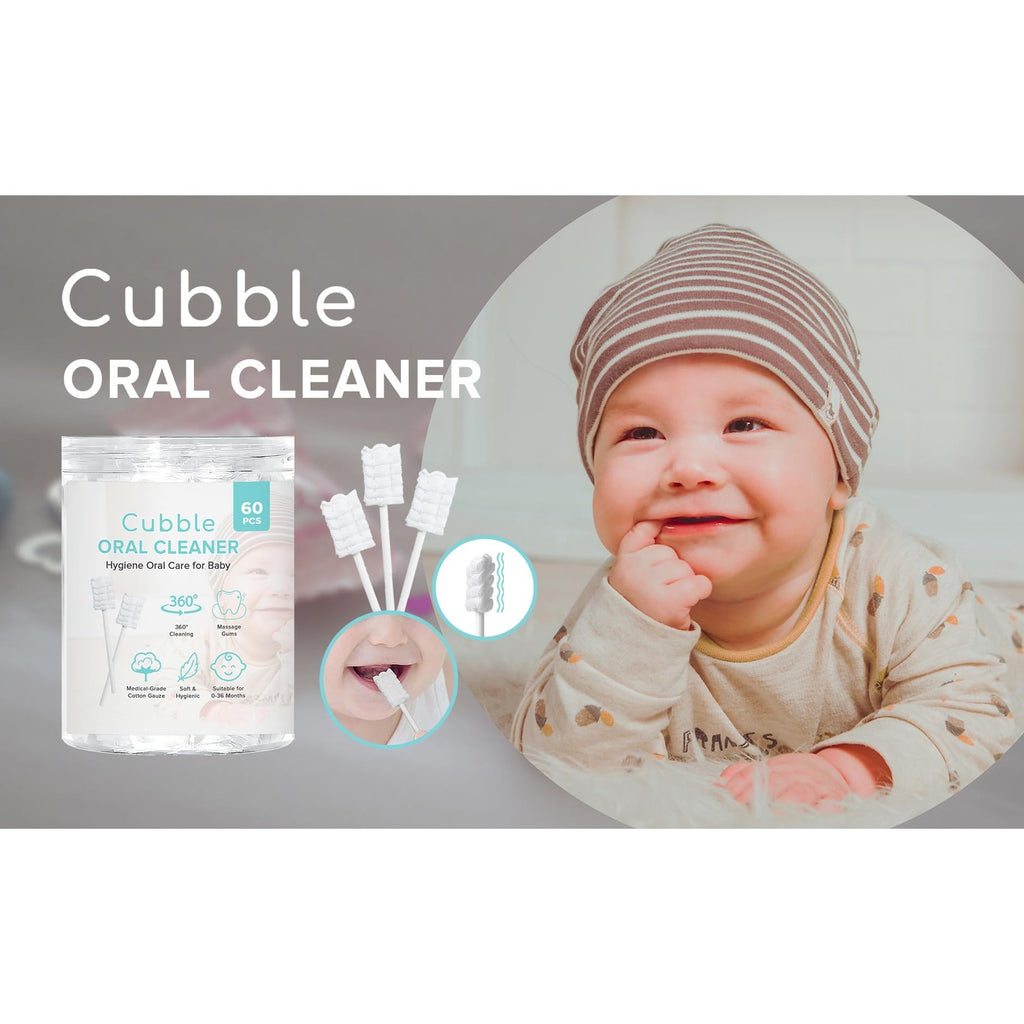 Baby Tongue Cleaner, 60pcs, Disposable Infant Toothbrush, Hygiene Oral Care Oral Wipes for Baby and Infant