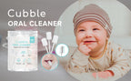 Baby Tongue Cleaner, 60pcs, Disposable Infant Toothbrush, Hygiene Oral Care Oral Wipes for Baby and Infant