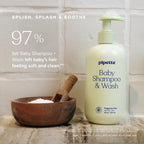 Pipette Baby Shampoo + Wash Discovery Duo, Pack of 2, Includes Fragrance Free and Vanilla + Ylang Ylang Scents, Gentle Tear-Free Newborn Baby Bath Essentials, Non-Toxic and Hypoallergenic