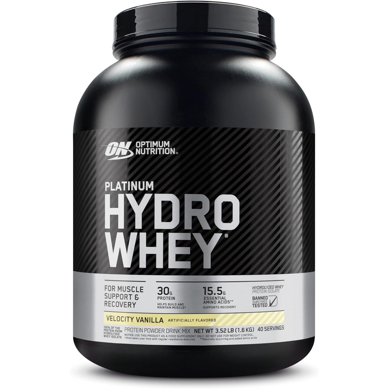 Buy now Optimum Nutrition Platinum Hydrowhey Protein Powder, 100% Hydrolyzed Whey Protein Isolate Powder, Flavor: Velocity Vanilla, 20 Servings, 1.76 Pounds (Packaging May Vary) 3.6 Pound (Pack of 1) Velocity Vanilla at indiglob india